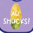 thumbnail image 4 of Inktastic Aw, Shucks Corn on the Cob Humor Boys or Girls Baby Bib, 4 of 4
