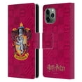 thumbnail image 1 of Head Case Designs Officially Licensed Harry Potter Prisoner Of Azkaban I Gryffindor Crest Leather Book Wallet Case Cover Compatible with Apple iPhone 11 Pro, 1 of 6