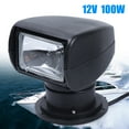 thumbnail image 6 of Remote Control Searchlight Spotlight 360-Degree Rotating 2500LM For Marine Boat Car, 6 of 20