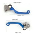 thumbnail image 5 of Dirt Bike Pivot Brake Clutch Levers for WR250R 2007-2020,WR250X 2007-2017,XT250 2008-2020,TRICKER 2004-2018 Blue, 5 of 5