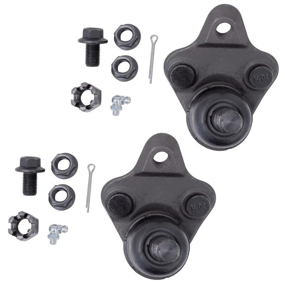Detroit Axle - 2pc Front Lower Ball Joints for Chevy GEO Prizm Toyota Celica