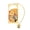 Gold-C, variant on Demon Kamado Bookmark Page Mark, Anime Tanjiron Zenitsu Giyuu Kyoujurou Figure Hollowed-Out Metal Book Mark Reading Tool, Stationery Gifts for Reading Lovers Bookworm