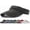 #1a Black, variant on Minzimin Sports Sun Visor Hats Cotton Twill Ball Adjustable Sun Caps for Men Women 1Pack