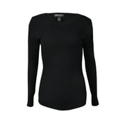 INC International Concepts Women's Ribbed Sweater Top