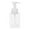 Clear, variant on Foaming Soap Dispenser, 450ml (15oz) Refillable Pump Bottle Plastic for Liquid Soap, Shampoo, Body Wash