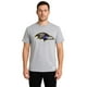 thumbnail image 1 of NFL Playera Aficionado Básica Baltimore Ravens Gris para Hombre, Talla Grande, 1 of 9