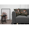 thumbnail image 3 of Ambesonne Gothic Throw Pillow Cover 2 Pack, Calavera Woman, 16", Army Green Salmon, 3 of 7