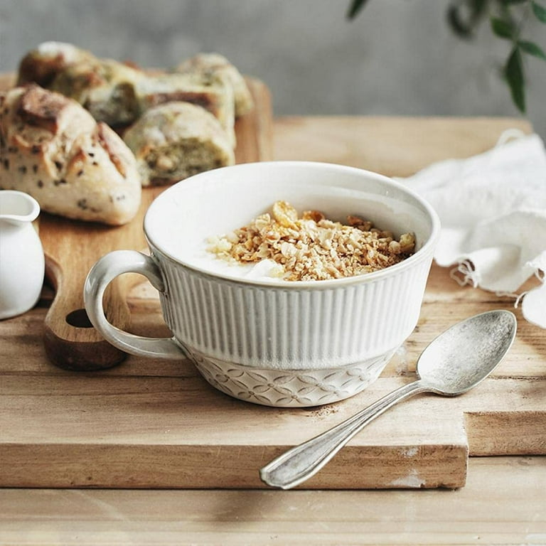 Mushroom Glass Bowls, Morning Salad Cereal Dessert Bowls for Breakfast –  Nazmeen Decor
