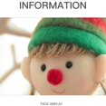 thumbnail image 3 of Adornos Para Árboles De Navidad Muñeco De Peluche De Elfo Adornos Colgantes Decoración Para Fiestas Navideñas matsuzay HA038148-00, 3 of 6
