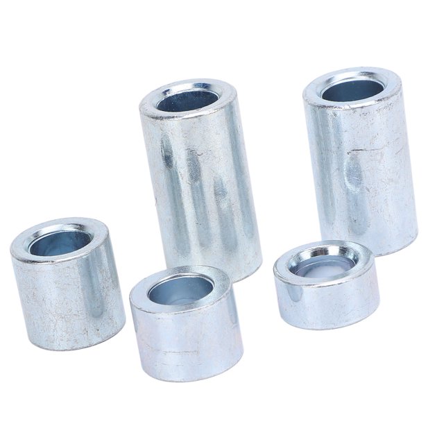Spacers 5 Pcs 15mm Axle Spacers Set Hardened Steel Alloy Long Lasting Impact Resistant for PIT QUAD DIRT BIKE ATV