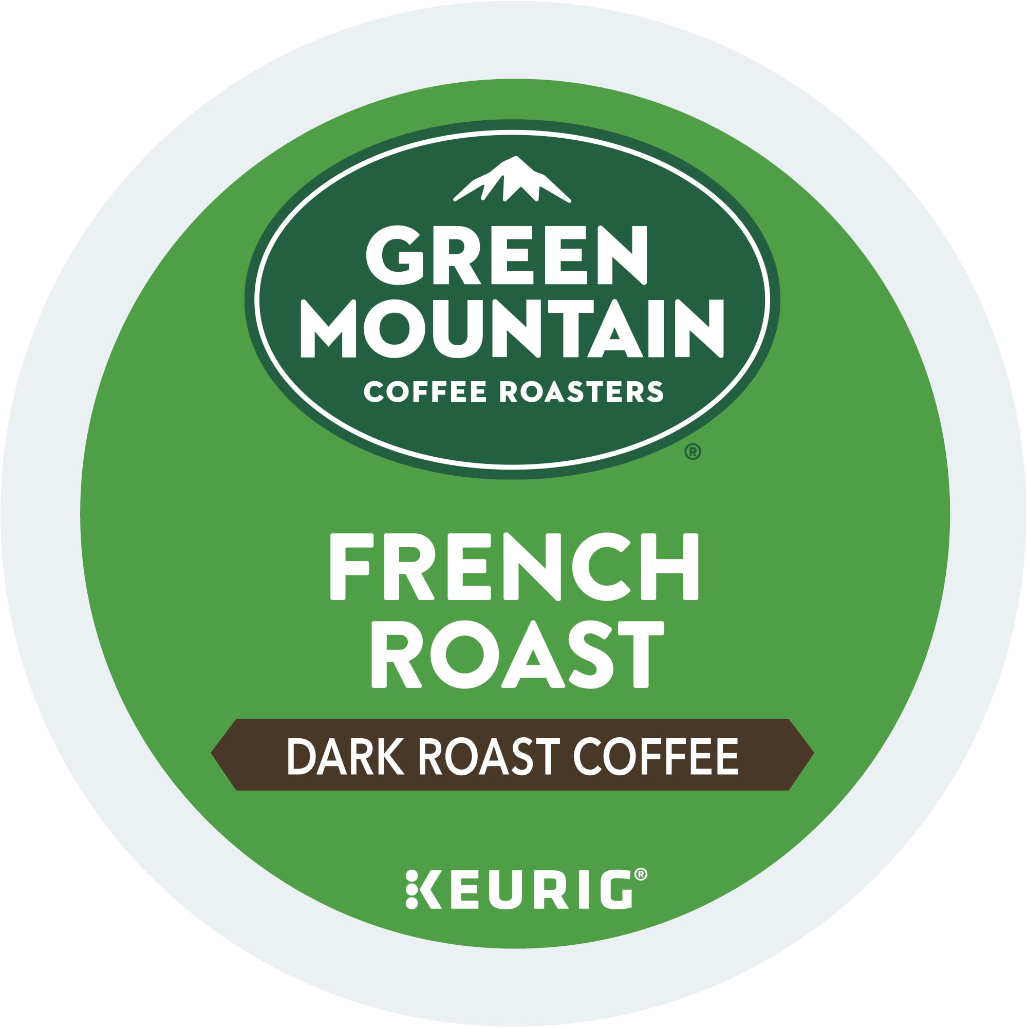 Green Mountain Coffee French Roast K-Cup Pods, Dark Roast, 24 Count for Keurig Brewers