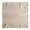 Taupe, variante sur Ensemble de 4 serviettes de table anti-éclaboussures Fabstyles Premium Stripe