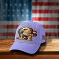 thumbnail image 6 of Commemorative US 250th Anniversary Patriotic Baseball Cap Adjustable Bald Eagle Print Stylish National Pride Hat for Men Women Red White Blue Gift Time-Limited Price Slashes & Steals, 6 of 7