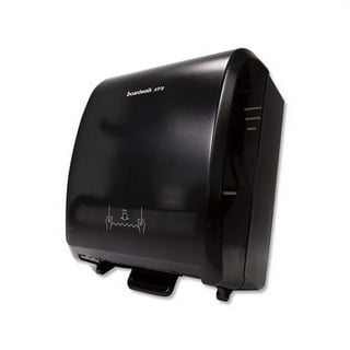 Lavex Translucent Black Auto-Cut Hands Free Paper Towel Dispenser