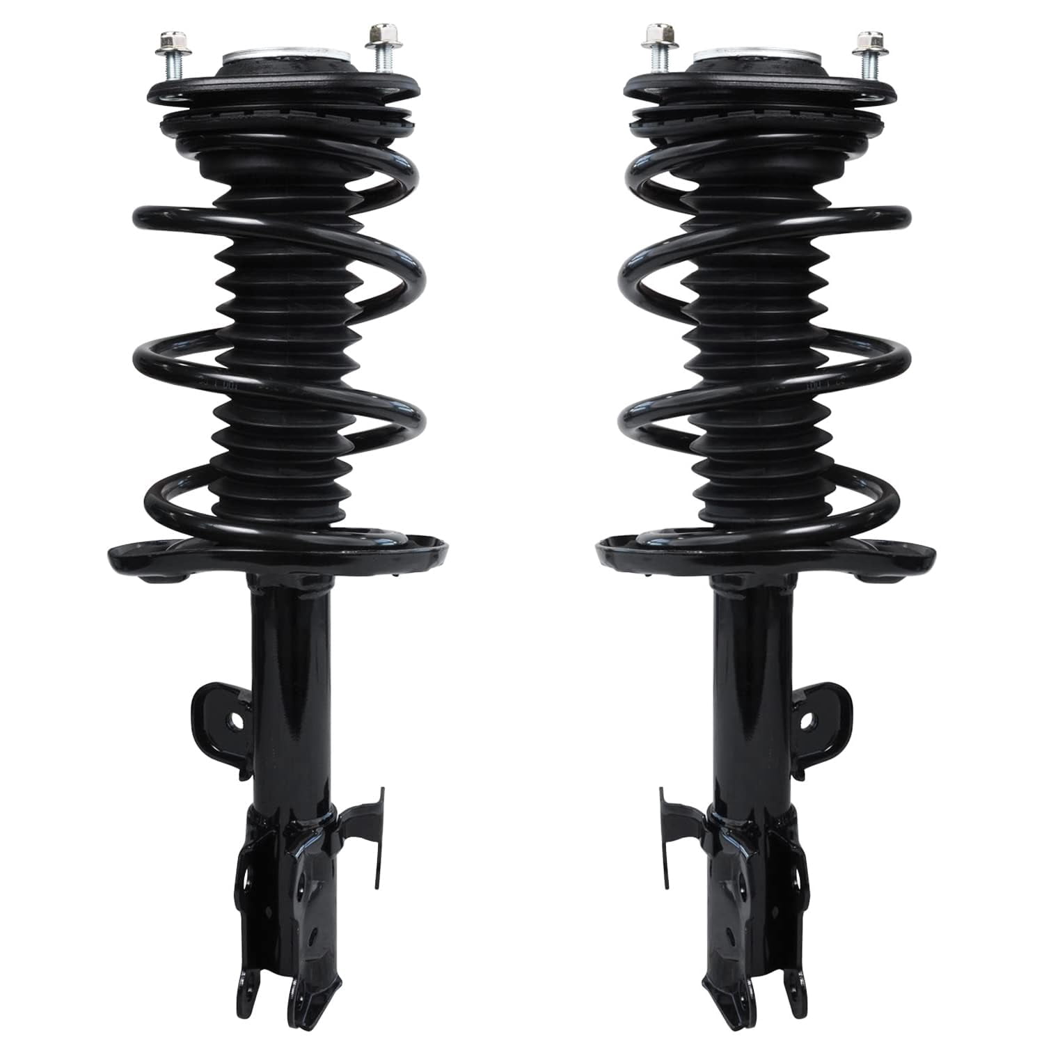 Detroit Axle - 16pc Suspension Kit for 2006-2012 Toyota RAV4 2.4L 2.5L, 2 Ready Front Struts, 2 Shocks, 2 Lower Control Arms, 4 Inner and Outer Tie Rods, 4 Sway Bar Links, 2 Boots, Replacement