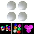 thumbnail image 2 of Huhudde 4Pieces Glow Balls for Night Sports Tournament Glowing Ball Long Lasting Bright Balls, 2 of 17