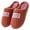 Watermelon Red Slippers for Women, variant on Letter Patch Stripe Furry Slipper Women Warm Casual Footwear Yellow 36