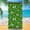 Multicolor E, variant on LACKUST Soccer Beach Towel, Quick Dry Microfiber Towel with Soccer Ball Print, Lightweight Sand Free for Travel Pool Bathroom