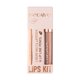 thumbnail image 2 of Fiudx Ofertas del día Combinación delineador de labios con brillo de labios, copa antiadherente, delineador de labios de terciopelo mate, 3 ml, 2 of 2