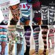 thumbnail image 2 of 1 Uds. Pantalones con estampado navideño para mujer, mallas de cintura alta a la moda, pantalones largos de invierno, pantalones para mujer, ropa para mujer, 2 of 5