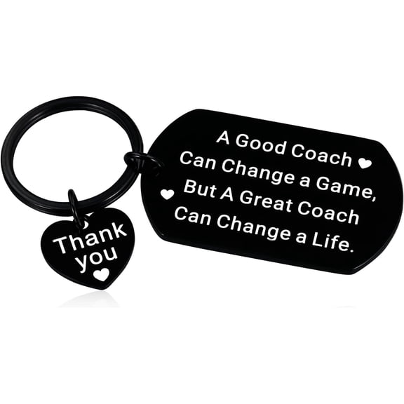 Coach Appreciation Gifts for Men Women Thank You Gifts Coach Keychain Volleyball Softball Soccer Basketball Baseball Hockey Coach Gifts for Him Her Team Gifts Keychain Coach Retirement Birthday Gifts