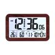 thumbnail image 1 of Reloj Despertador Digital Multifunción con Pantalla Grande Alarma Silenciosa Visualización de Humedad Y Temperatura Diseño para Mesa O Pared Adecuado H180H marrón, 1 of 9