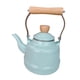 thumbnail image 2 of Tetera esmaltada, cafetera decorativa, tetera vintage de 1,7 L, cafetera silbante. Verde, 2 of 9