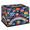 Multicolor 2, variant on CURLYOOT Rainbow Flower Storage Bin with Zipper Lid Foldable Storage Basket Box Colorful Clothes Organizer Container for Closet, Shelf, Bedroom, Home Decor