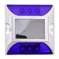 thumbnail image 3 of Solar Deck Light 6LED Solar Powered Driveway Light Highway Double Sided Reflective Lamp Blue, 3 of 5