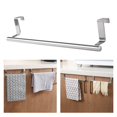 thumbnail image 4 of Puerta Toallero Barra Toallero Soportes colgantes Baño Cocina Estante Colgador Almacenamiento Elegante Gabinete moderno Barra de toals Sin tadrar Baoblaze Soporte de estante sobre la puerta, 4 of 8
