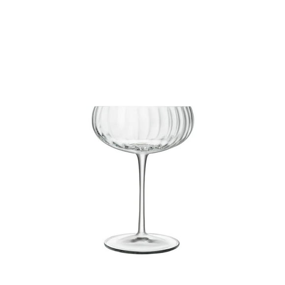 De fabrication Italienne, Luigi Bormioli Optica Flûte de Champagne 30 cl (lot de 4)