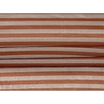 thumbnail image 4 of oneOone Velvet Rust Brown Fabric Stripes Sewing Material Print Fabric By The Yard 58 Inch Wide, 4 of 4