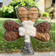 thumbnail image 1 of Heart Shaped Bird Nesting House Refillable Fiber Hanging Decoration for Garden Yard Outdoor 1-Pack, 1 of 1