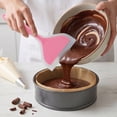 thumbnail image 5 of Silicone Wrapped Fish Spatula, Nonstick Wide Flat Turner for Pancakes, Eggs, Pizza, Fish and Everyday Cooking(Pink,One Size), 5 of 6