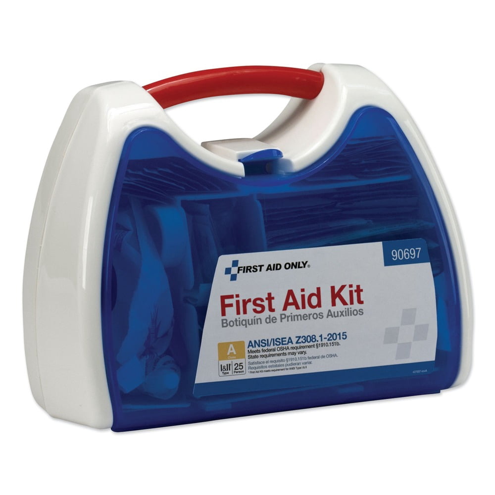 ReadyCare Plastic Case ANSI A Plus First Aid Kit for 25 People (139-Piece/Kit)