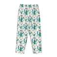 thumbnail image 5 of Goofa Hello Summer Printed Soft Pajama Pants for Women, Wide Leg Comfy Casual Lounge Yoga Pants-Large, 5 of 9