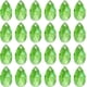 thumbnail image 1 of 1 caja de 40 cuentas de lágrima facetadas grandes de 22 mm, cuentas de lágrima de vidrio verde pálido, cuentas de piedra natal de agosto en forma de pera., 1 of 9