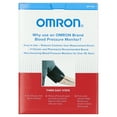 thumbnail image 6 of (2 pack) OMRON 3 Series Blood Pressure Monitor (BP7100), Upper Arm Cuff, Digital Blood Pressure Machine, Stores Up To 14 Readings, 6 of 9