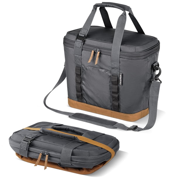 Bolsa térmica CleverMade plegable para 30 latas, coche de viaje a la playa