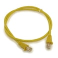 thumbnail image 1 of 3ft Cat5E Ethernet RJ45 Patch Cable, Stranded, Snagless Booted, YELLOW, 1 of 2