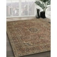 thumbnail image 3 of Ahgly Company Machine Washable Indoor Rectangle Traditional Peru Brown Area Rugs, 8' x 10', 3 of 7