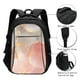 thumbnail image 3 of Balery Abstract Marble Texture Mochila con carga USB para hombre y mujer - Mochila impermeable y antirrobo para laptop con puerto USB para viajes, trabajo, 3 of 7