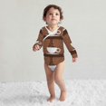 thumbnail image 4 of Sigee Coffee Cafe Cup for Baby Unisex Baby Cotton Long-Sleeve Bodysuits Soft Cotton, Breathable-3 Months, 4 of 6