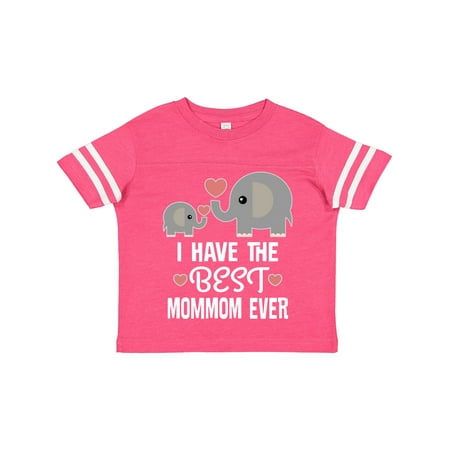 

Inktastic Best Mommom Ever Grandchild Gift Toddler Boy or Toddler Girl T-Shirt