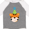 thumbnail image 4 of Inktastic Tiger Zoo Birthday Boys or Girls Long Sleeve Baby Bodysuit, 4 of 5