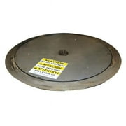 Vestil LP-4000T-SS 60 in. Satinless Steel Pallet Truck Thin Spin Carousel