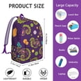 thumbnail image 5 of Bohemian Paisley School Bookbag for College, Durable Backpack with Laptop Sleeve and Organizer Pockets, Lightweight Daypack for Students, Perfect Gift for Women Teens, 5 of 5
