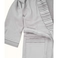 thumbnail image 5 of Koza Home Limira 2 Piece Set Gray Cotton 1 Bathrobe L-XL 1 Dowry Towel 50x90 2237 L-XL, 5 of 7