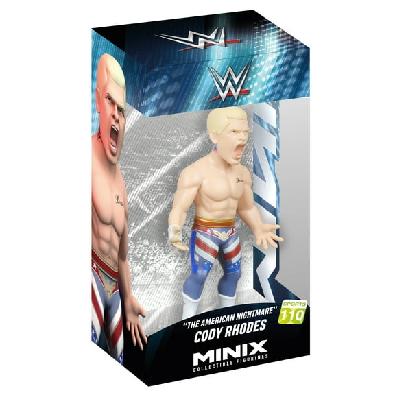 Cody Rhodes - WWE Minix Collectible Figurine (4.7 inch) Minix WWE Toy Wrestling Action Figure