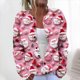 thumbnail image 1 of Cárdigan informal de punto con estampado navideño para mujer, chaqueta con botones y abrigo para mujer, 1 of 5